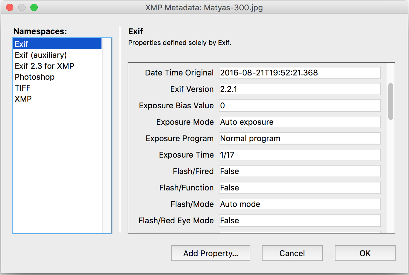 XMP Editor